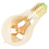 A60 Antique Bulb E27 Base Dimmable LED Filament Bulb 4W