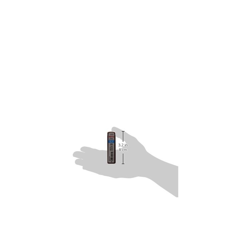 rOtring Tikky Mechanical Pencil Lead 0.7mm, 2B, 12 Lead (R505