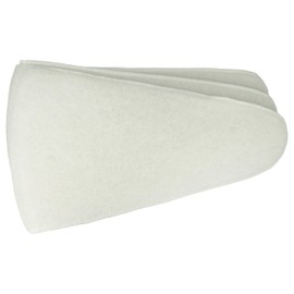 vhbw 3 x Cone Filter Replacement for Vallox 1765, 394302 for Geothermal Heat Exchanger - Exhaust Filter G3 White