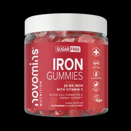 Novomins Iron Sugar-Free 60 Gummies 30 Days Supply