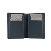 CHARRO Vertical Genuine Leather Wallet for Men Women Slim No