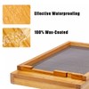 BeeCastle Beehive Screened Bottom Board Dipped in Beeswax,Screened Bottom Board