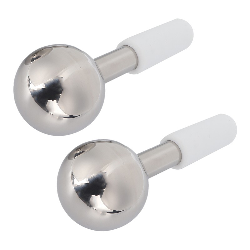 Stainless Steel Facial Ice Globe Face Cooling Roller Beauty Massager