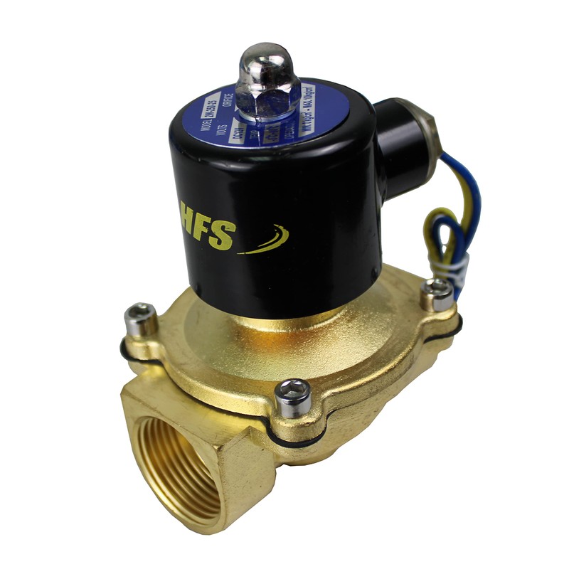 HFS(R) Electric Solenoid Valve Copper Normally Closed for Water Air