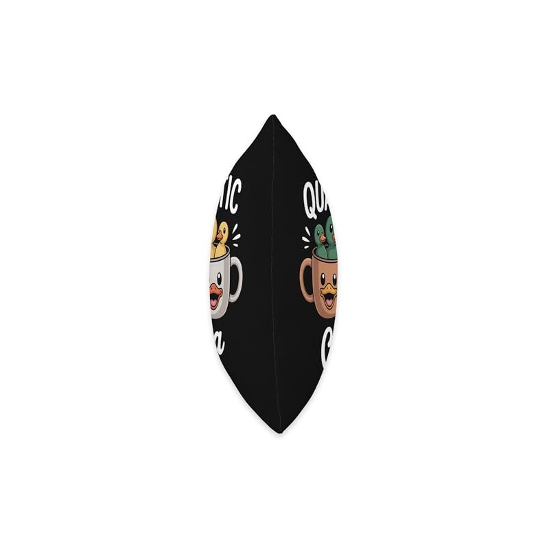 QUACKTASTIC Cuppa Coffee Lovers Throw Pillow