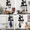 Drum Wall Hook Multi-Purpose Wall Hanger Coat Bags Clothes Keys