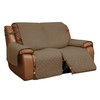Easy-Going Loveseat Recliner Cover, Reversible Couch Cover for Double Recliner,