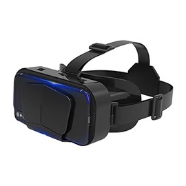 GEZICHTA 3D VR Glasses VR Virtual Reality Headset Support 360Panorama Large Screen an-ti Bluelight Adjustable Pupil Distance Preven-t Fatigue Goggles 