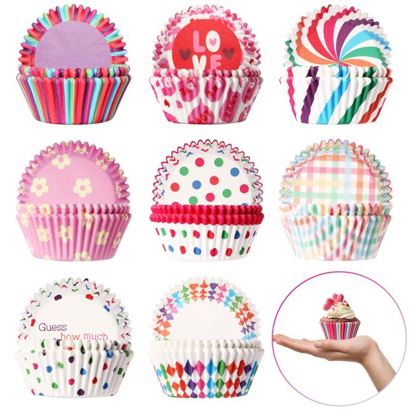 WECUTE Muffin Cases Paper, Pack of 400 Muffin Paper, Cupcake