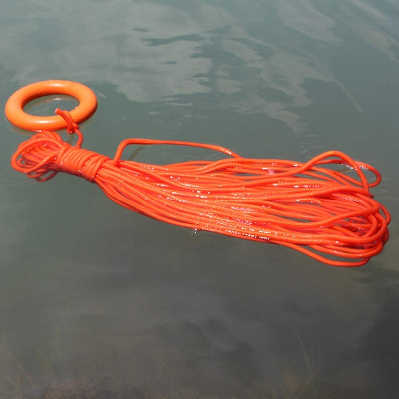 VGEBY 100ft Floating Lifesaving Rope, Water Rescue Diving Swimming Pool