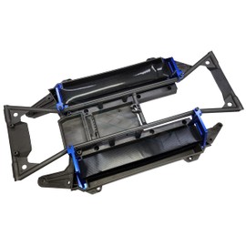 Aluminium Alloy Tall Battery Holder Mount Hold Down for Traxxas 1/5 X-MAXX - Black