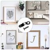 100 Sets Picture Frame Accessories Frame Picture Knob Iron Picture