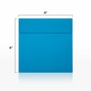 6 x 6 Square Envelopes - Pool Blue (50 Qty.)