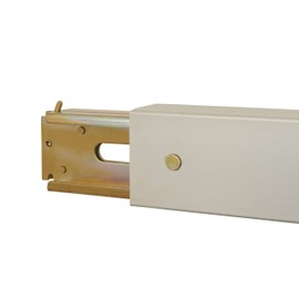 Mytee Products (2 Pack 92"- 102" Heavy Duty Adjustable Aluminum E-Track Decking/Shoring Beams | Cargo Load Lock Bars for Enclosed Trailers, Trucks, Vans, with The E Track Tie-Down System