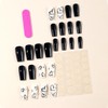 EYZOTSF Press on Nails Valentine's Day Square Shaped Acrylic Full