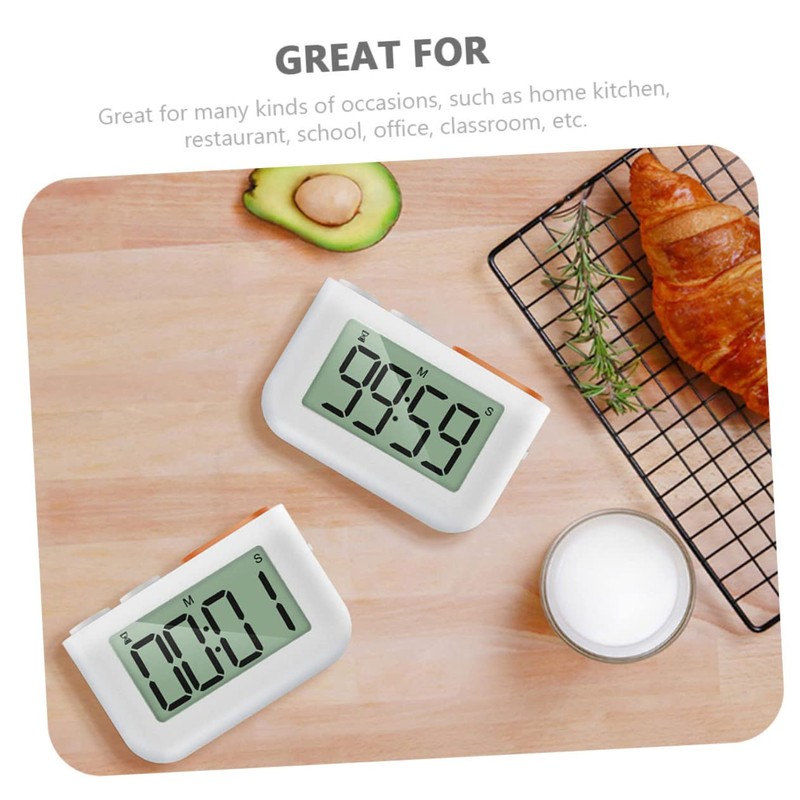Ciieeo Portable Magnetic Digital Timer for Cooking Study Hour Modes