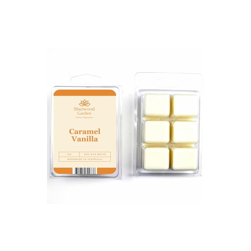 Sherwood Garden Home Fragrances Caramel Vanilla Soy Wax Melts 70