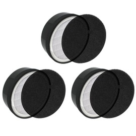 LV-H132-RF Premium H13 True HEPA Replacement Filter Compatible with Levoit Air Purifier LV-H132 Also Compatible with other select Air Purifiers see listing for details Pack of 3