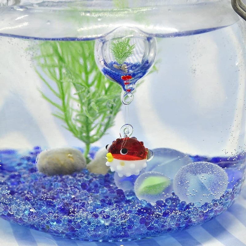 Four Cart Cute Handmade Glassware Floating Ball Harisen Horn