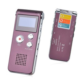 Digital Voice Recorder, COVVY 8 GB Audio Recorder, Digital Voice Recorder with Voice Recognition for Interviews, Lectures, Teaching, Meeting and Lectures