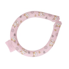 ANKROYU Cooling Neck Wrap PCM Ice Cold Feeling Collar for Outdoor Activities and Summer Heat Relief Lightweight Portable Design (Blue) (Pink)