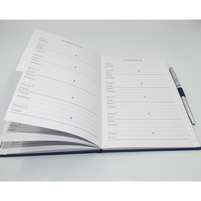 Sixstore A to Z Telephone A5 Address Book A-Z Index