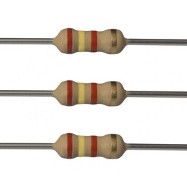 E-Projects 25EP5142K40 2.4k Ohm Resistors, 1/4 W, 5% (Pack of 25)