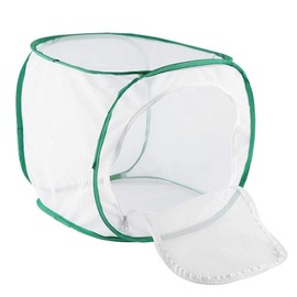 Fdit Large Butterfly Cage, Collapsible Caterpillar Habitat Collapsible and Butterfly Habitat Mesh Cage with Zip Butterfly House, Reusable Packaging (30 *
