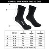 nitescuba Diving Socks 2.5 mm Neoprene Wetsuit Socks Thermal Water