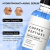 Copper Peptide Serum,GHK-CU Copper Peptide,GHK CU Peptides Hyaluronic Acid Serum,Anti