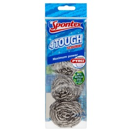 Spontex Tough Scourer, Pack of 4 Scourers
