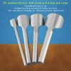 Leather Semicircular Cutter Punch, DIY Leather Carft Half Round Punch