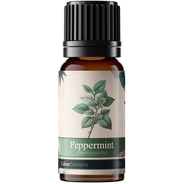 Calmer Solutions | Peppermint Essential Oil - 10ml | Headache,