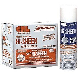 CRL Hi Sheen Glass Cleaner Industrial Strength Streak Free Shine for Homes and Shops
