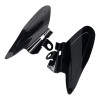 Unbranded Black Saddle Shield Heat Deflectors For Indian Chief Chieftain