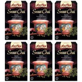 (6 PACK) - Yogi Tea - Sweet Chai | 17 Bag | 6 PACK BUNDLE