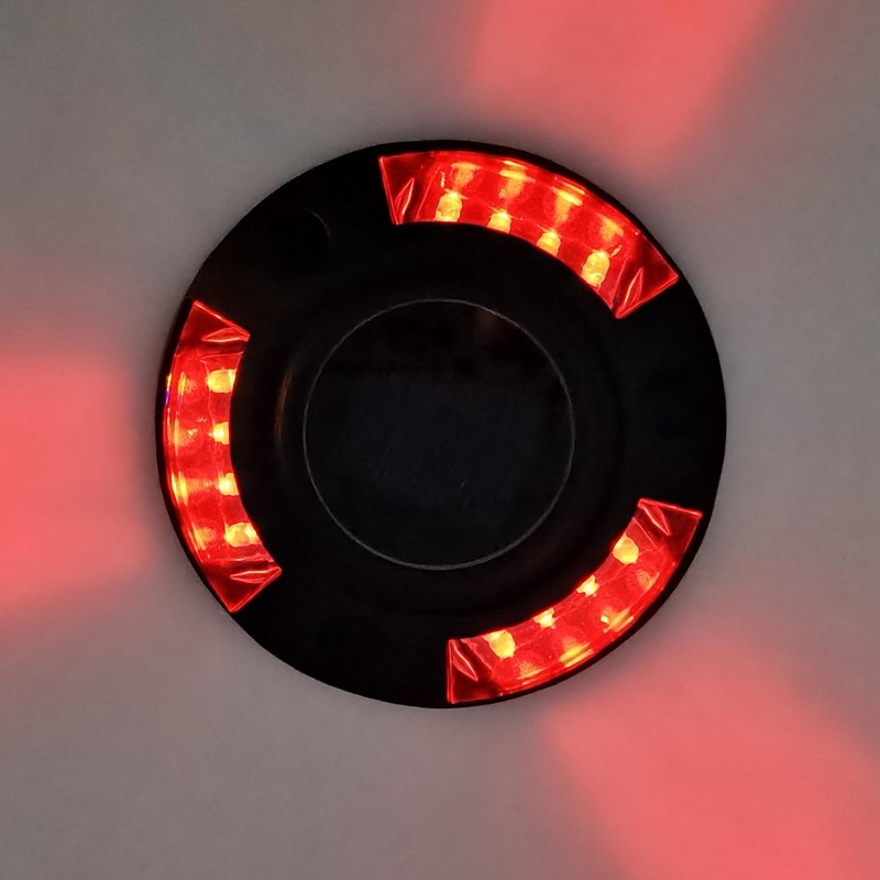 Solar Driveway Marker Light Aluminium Alloy Solar Powered Outdooor Waterproof