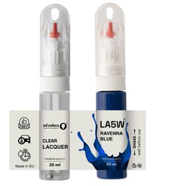 SD COLORS Ravenna-Blue LA5W 20ML Scratch Chip Repair Repair (Paint + Varnish)