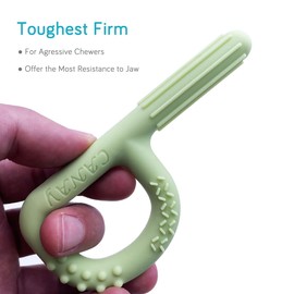 Xtra Tough Hand-Held Sensory Chew Toys for Autistic Children, Chew Sticks fo Kids, Alt. to Chew Necklaces for Sensory Kids, Oral Motor Stimulation, ADHD, SPD - (Toughest - Aggressive Chewer)