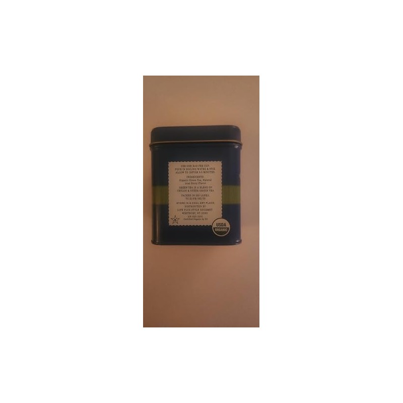 The Secret Garden Organic Acai Berry Green Tea 50 tea