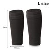 Shin pads and socks, men's football shin pads, 6 x