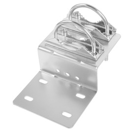 DOITOOL Antenna Mount Bracket Durable Pole Mount Bracket for Outdoor Antenna Installation U Bolt Clamp for Easy Wall and Mast Mounting Supports Various Antennas