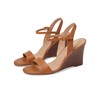 Cole Haan Women's Josie Wedge Sandal Pump, Pecan Leather, 7.5
