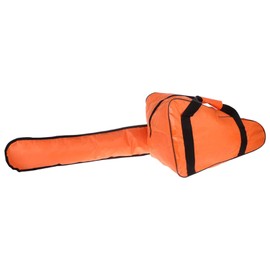 Chainsaw Bag Carrying Case Portable Protection Waterproof Holder with Portable Long Zipper Handle Straps Fit for Chainsaw Storage Organizer 22 "Orange