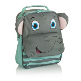 My Doodles Universal Child Friendly Back-to-School Fun Protective Cushioned Adjustable Secure Novelty Children's Character Rucksack with Interior Sleeve for 6-8 inch Tablets - Elephant