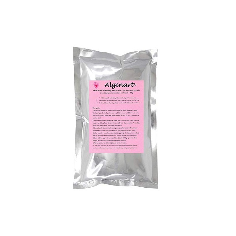 1 x 450g Alginart Chromatic ALGINATE - Moulding Impression Compound