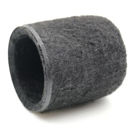 Design61 Set of 4 Felt Glides Glides Felt Caps for Round Tubular Chairs with a Diameter of 25 mm