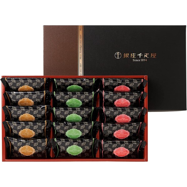 Gift Baked Confectionery Assorted Patisserie Ginza Sembikiya Ginza Millefeuille B (Pack of 15)