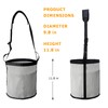 MIYABALA Horse Feed Bag, Nylon Mesh Grain Horse Feed Bucket