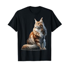 Maine Coon Design Maine Coon Cat T-Shirt
